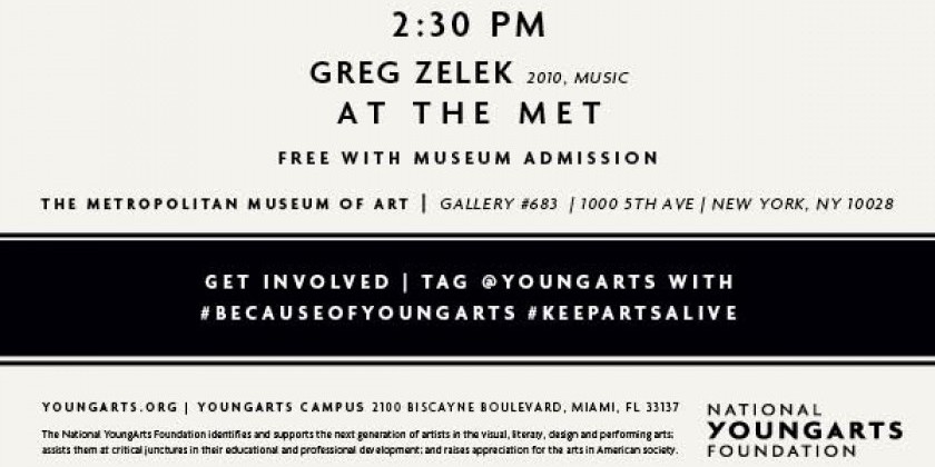 YoungArts at The Met