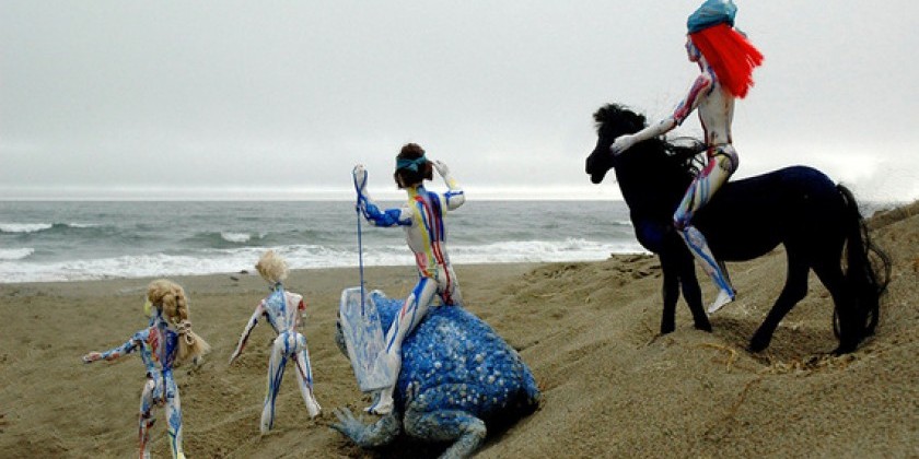 Interactive Video Installation: "The Painted People in the Clouds and Beyond"