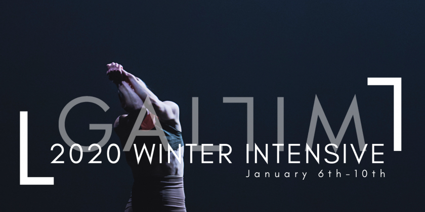 GALLIM 2020 WINTER INTENSIVE - REGISTER TODAY!