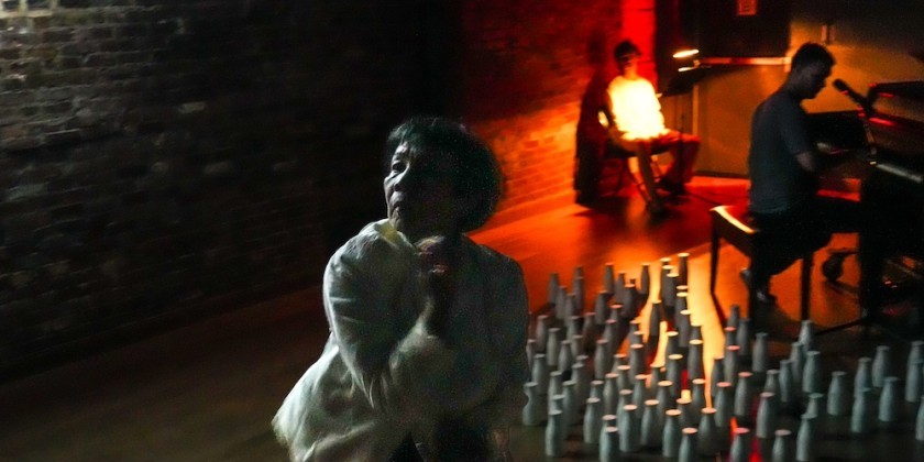 IMPRESSIONS: La MaMa Moves! Dance Festival '24: Yoshiko Chuma with Chris Yon and Taryn Griggs Introducing Bea Yon