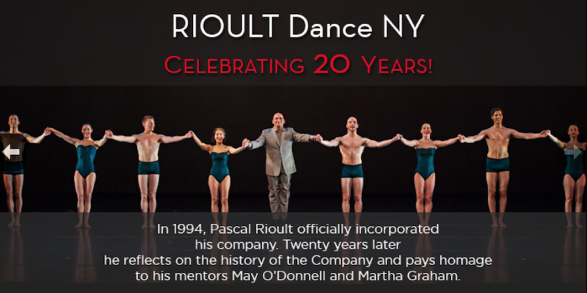 RIOULT Dance NY Celebrates 20th Anniversary at the 92nd Street Y