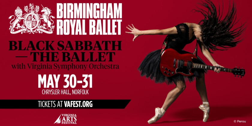 NORFOLK, VA: Birmingham Royal Ballet Presents "Black Sabbath - The Ballet" with Virginia Symphony Orchestra