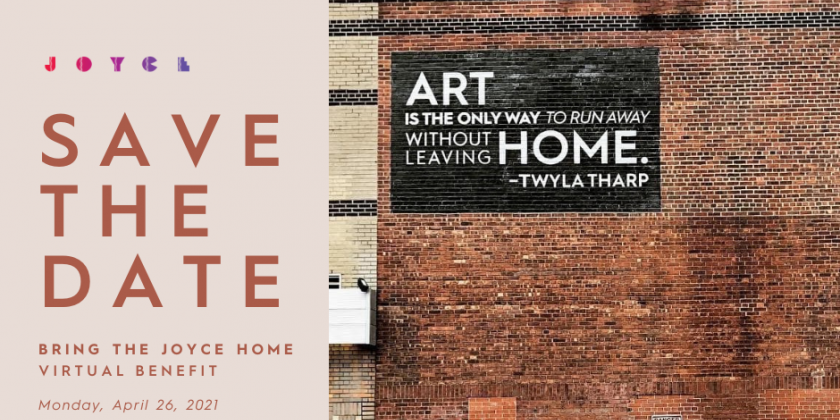 Bring The Joyce Home: Virtual Benefit