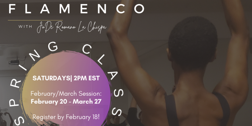 Ballet Hispánico School of Dance Virtual Adult Flamenco Classes Registration Now Open
