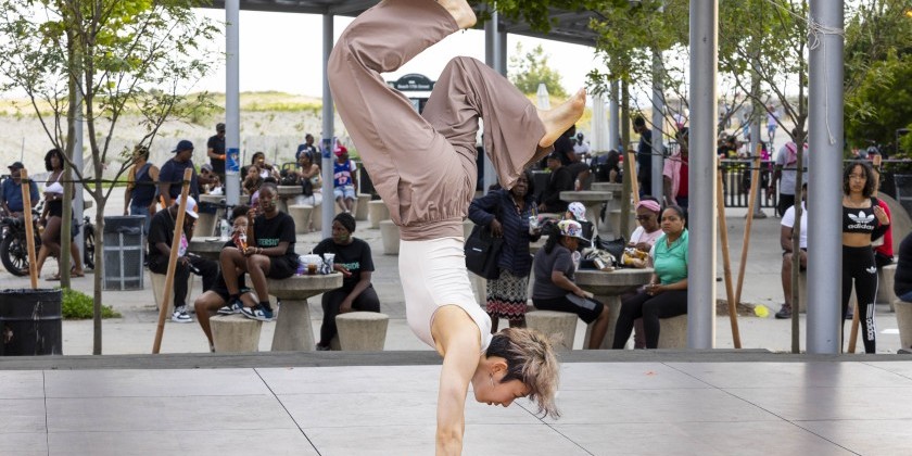 Queensboro Dance Festival Performances at Beach 94th St Amphitheater, Rockaways