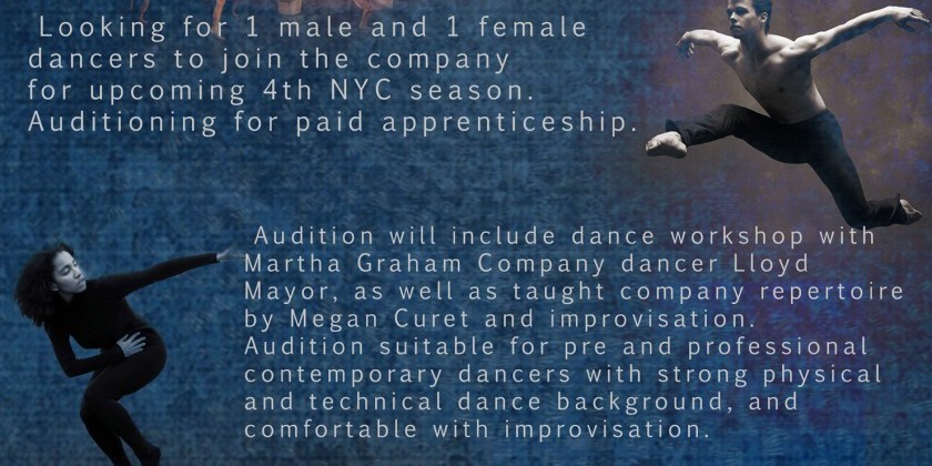 Curet Performance Project Workshop & Audition