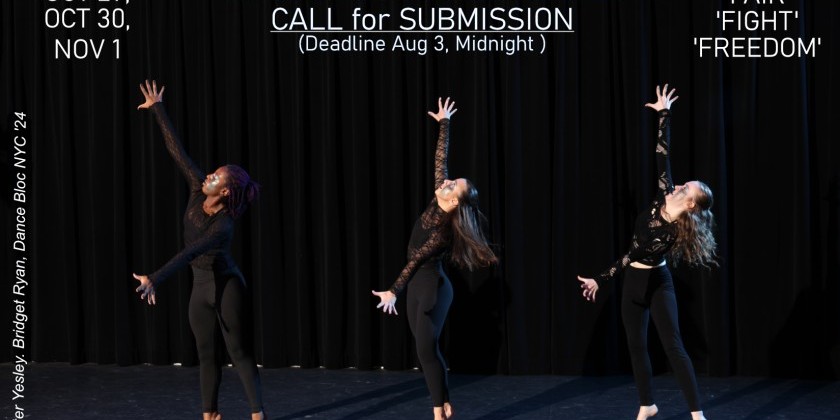 Dance Bloc NYC 2025 Festival Application (DEADLINE: AUG 3)