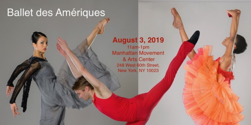 Ballet des Am&eacute;riques Company Audition
