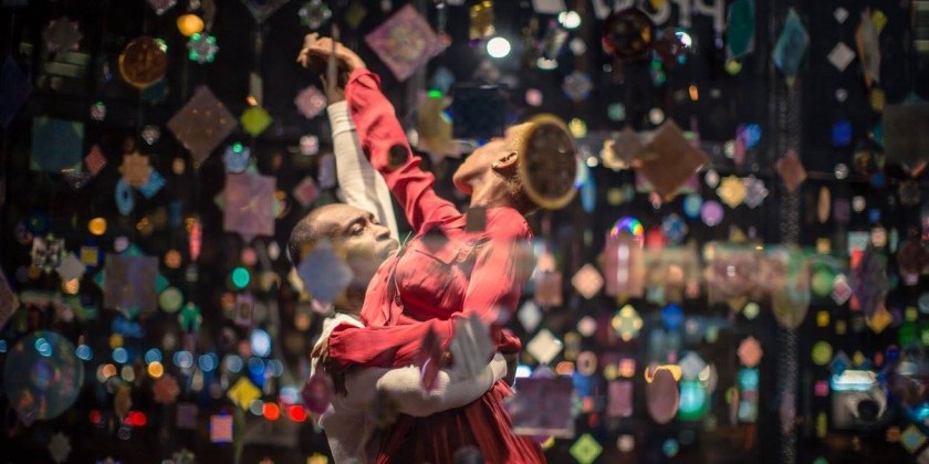 Dance and Art meet in the triangle of NYC historic Flatiron Building