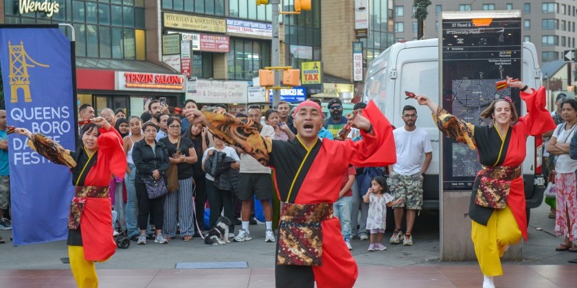 Queensboro Dance Festival Performances at Diversity Plaza, Jackson Heights