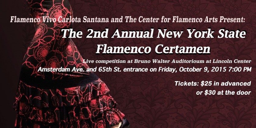 The 2nd Annual New York State Flamenco CERTAMEN FINALS
