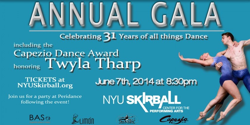 Peridance Capezio Center's Annual Gala, Celebrating 31 Years of All Things Dance&rlm;