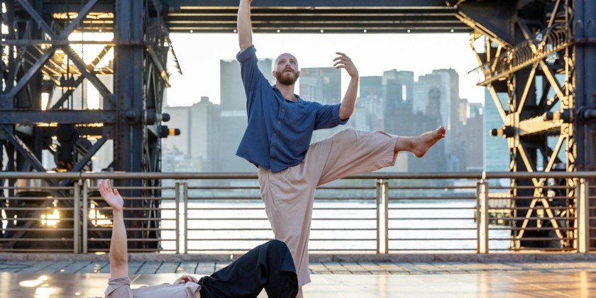 Queensboro Dance Festival Performances at Gantry Plaza State Park LIC