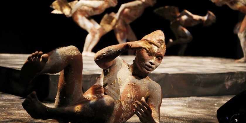 SUMMER IMPRESSIONS: Prehistoric Body Theater's "Ghosts of Hell Creek: Stone Garuda" at Asia Society (and Jacob's Pillow)