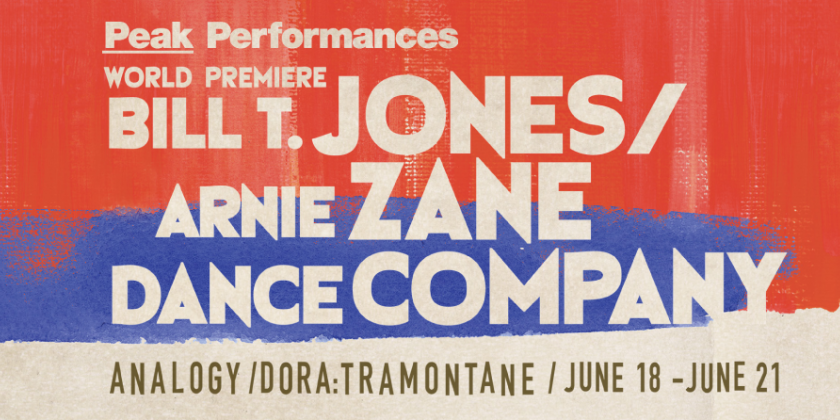 NEW JERSEY: Bill T. Jones's "Analogy/Dora: Tramontane," A Stirring Tribute To His Mother-In-Law, Dora Amelan