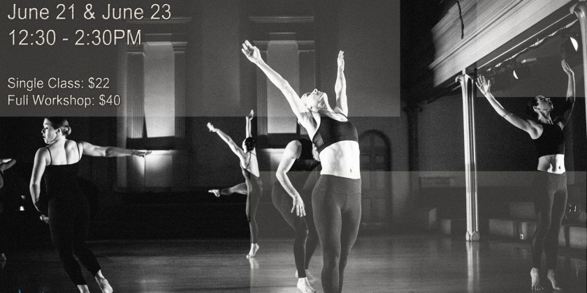 Jessica Gaynor Dance Repertory Workshop at Peridance