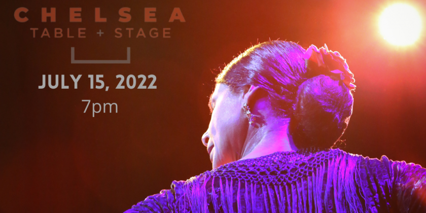 Flamenco artist N&eacute;lida Tirado at Chelsea Table + Stage 