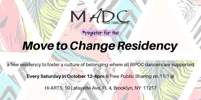 ATTN: BIPOC Dancers & Choreographers in NY, NJ, & CT