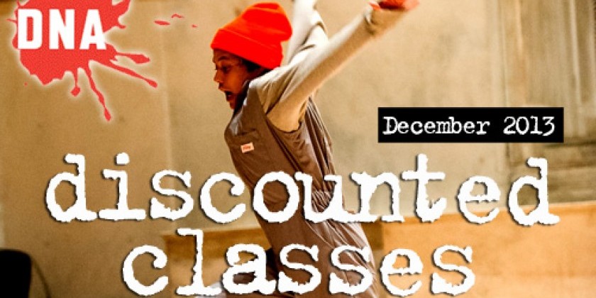 Discounted Classes from Movement Research for DNA Students&rlm;