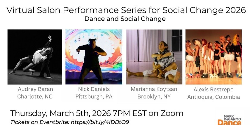 Virtual Salon Performance Series for Social Change - March 2026