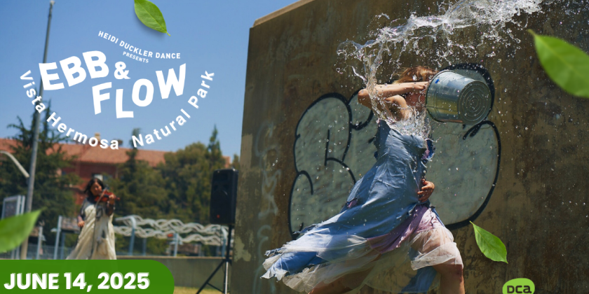 LOS ANGELES, CA: Heidi Duckler Dance in "Ebb & Flow" at Vista Hermosa Natural Park