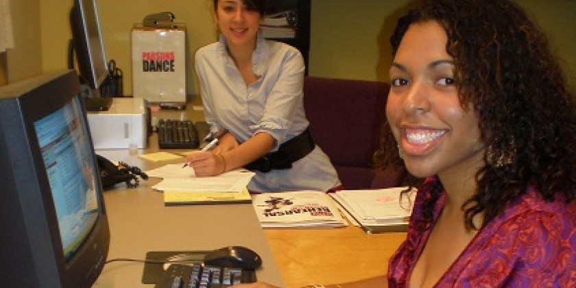 Parsons Dance Fall Internship Opportunity
