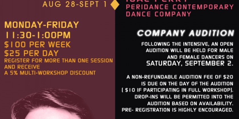 Peridance Contemporary Dance Company Seeks Dancers