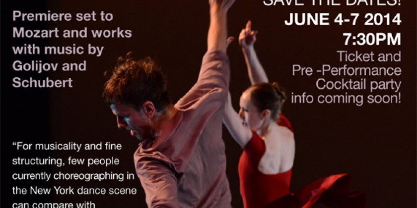 Lydia Johnson Dance, June 4-7 at Ailey's&rlm; 