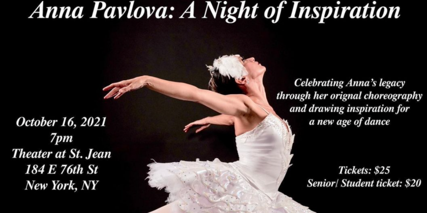 Analia Farfan Ballet presents &ldquo;Anna Pavlova: A Night of Inspiration&rdquo;