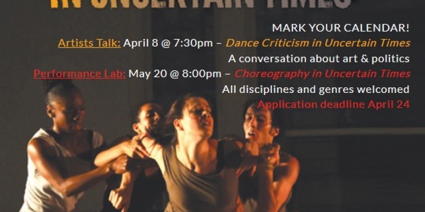 Combatting Uncertain Times Through Dance and Conversation