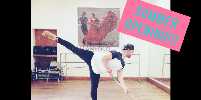 Flamenco Vivo Carlota Santana seeks a Studio Cleaner for July/August 2019