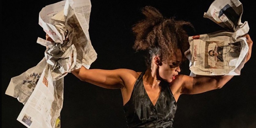 "Encaje", an improvisation-based performance by Judith S&aacute;nchez Ru&iacute;z