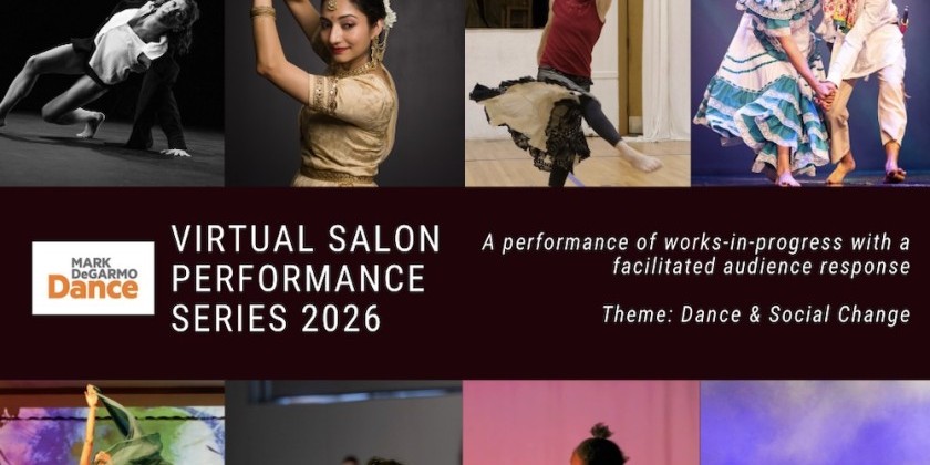 Virtual Salon Performance Series for Social Change 2026