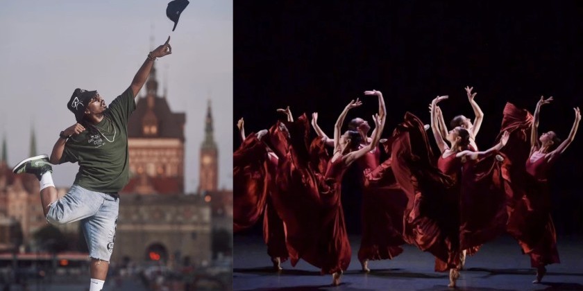 Chrysolation by Chrybaby Cozie & Harlem Lite Feet and New Jersey Ballet, Wings of Desire by Roderick George 