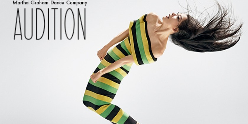 Martha Graham Dance Company is hosting Auditions