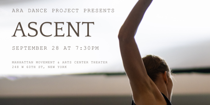 Ara Dance Project Presents "ASCENT"