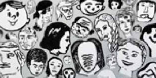 Donald Baechler's CROWD (for Bill T. Jones)