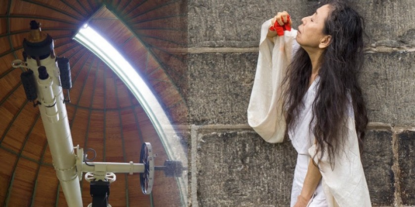 CT: Eiko Otake performs at Van Vleck Observatory