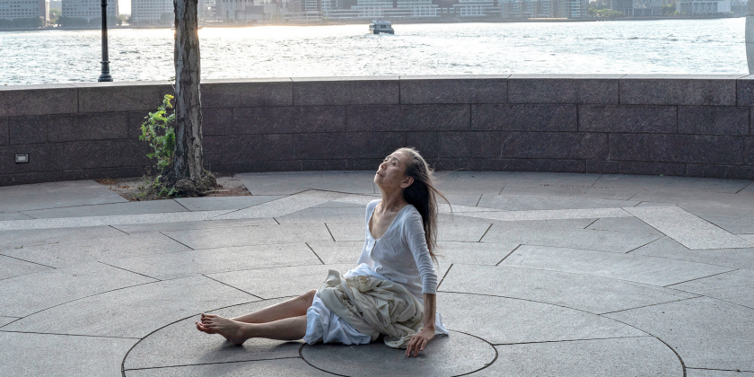 Eiko Otake performs "Slow Turn" on September 11