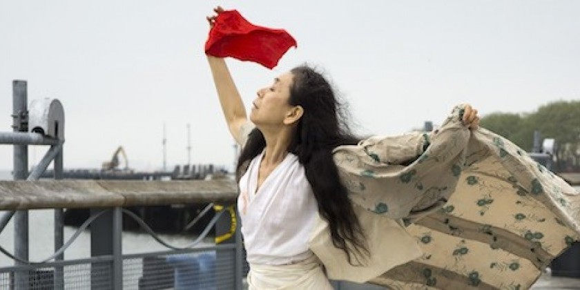 Eiko is both subject and facilitator of Danspace Project's 10th annual Platform titled A BODY IN PLACES