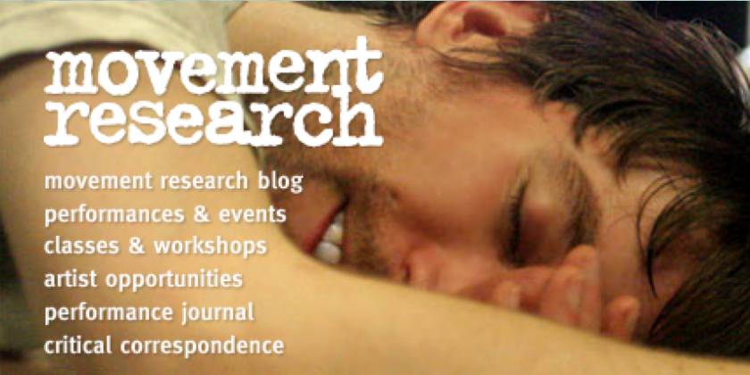 Movement Research is hiring!&rlm; 