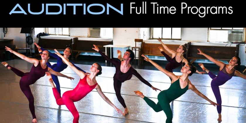Full Time Program Auditions this Saturday!&rlm;