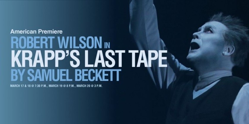 "Krapp&rsquo;s Last Tape" by Robert Wilson
