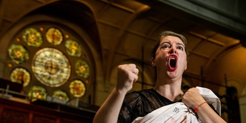 Anabella Lenzu premieres "The night that you stopped acting/ La noche que dejaste de actuar"