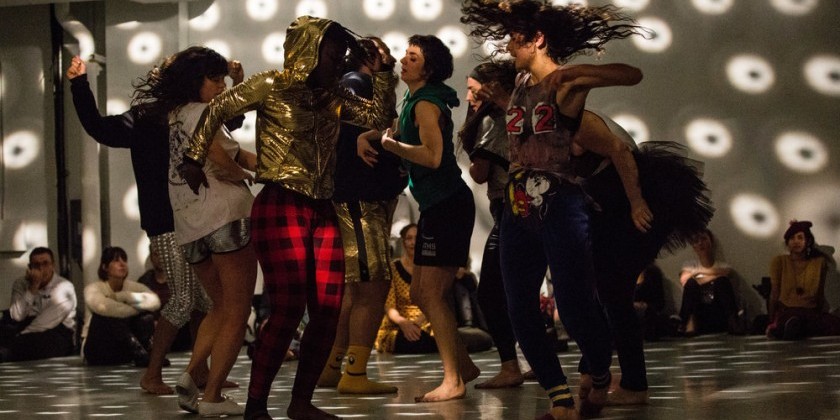 Danspace Project x Times Square Alliance present luciana achugar, Laurie Berg, and Full Circle Souljahs