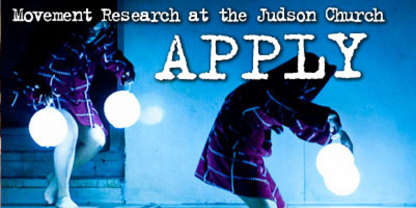 AIR application deadline March 3rd 2015 + Intern for Movement Research