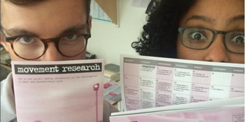 Office Internships with Movement Research