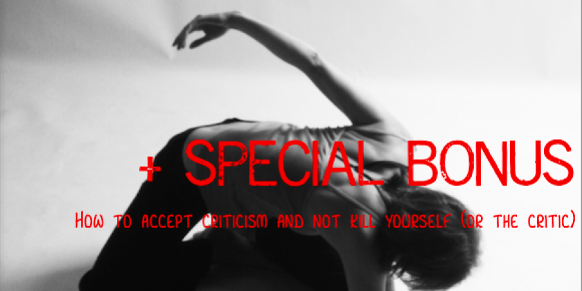 BRATISLAVA, SLOVAKIA: "news from the island" + "How to accept criticism and not kill yourself (or the critic)"