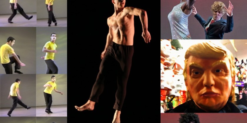 Sundays on Broadway: Patricia Hoffbauer & David Thomson; Nicholas Sciscione (Stephen Petronio Company); video by Cathy Weis