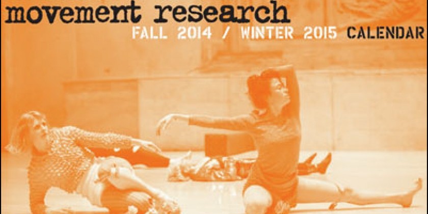 Join a Friends of Movement Research Celebration&rlm; 